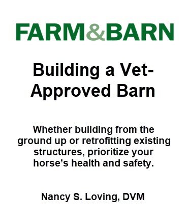 Building a Vet Approved Barn